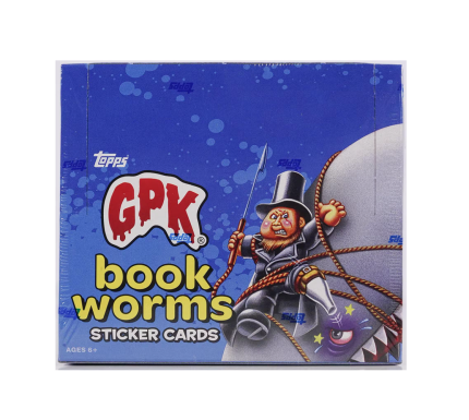 2022 Garbage Pail Kids Book Worms 8 Hobby Box Case