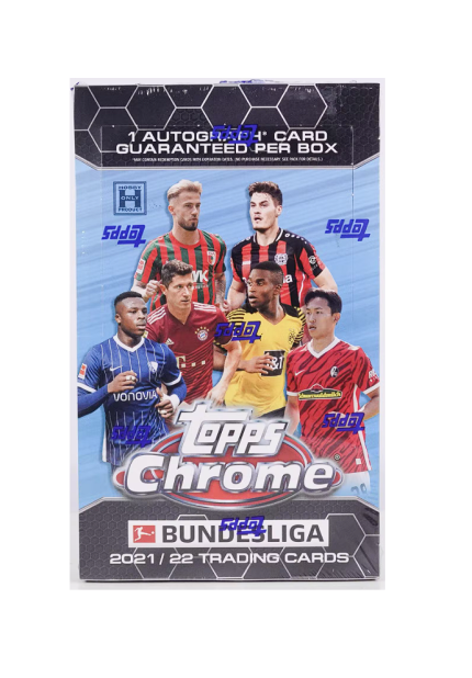 2021/22 Topps Chrome Bundesliga Hobby 12 Box Case