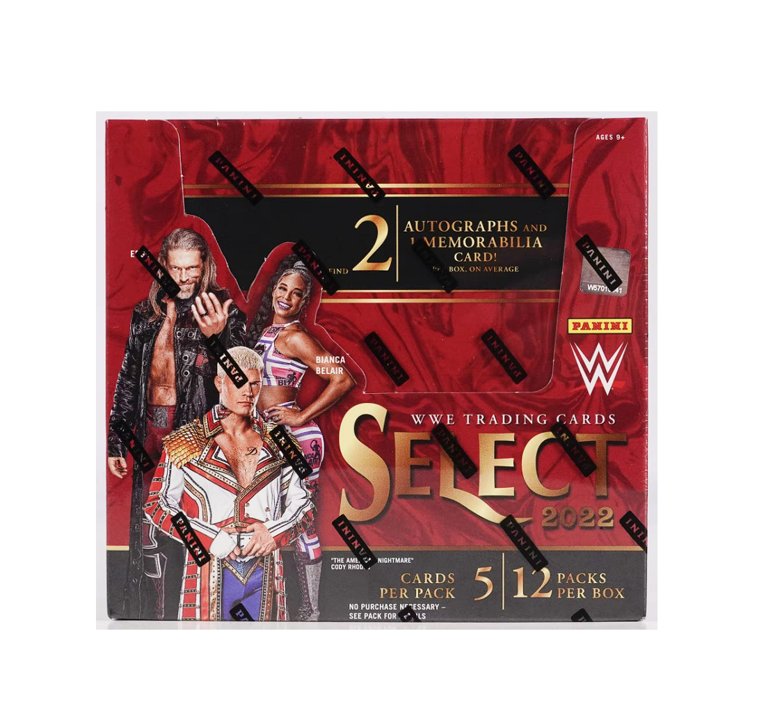 s680129065388134146_p1940_i2_w1088 2022 Panini WWE Select Hobby Box - Image 1