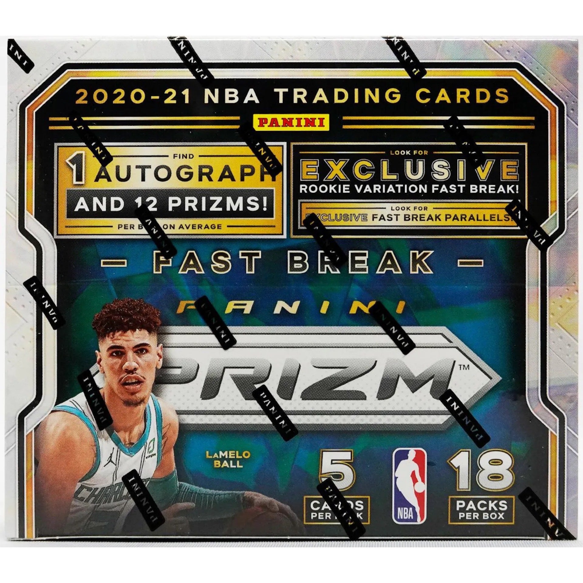 s680129065388134146_p1942_i1_w1920 2020/21 Panini Prizm Fast Break Basketball Box - Image 1