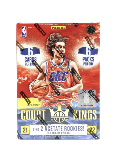 2021/22 Panini Court Kings Basketball Blaster Box