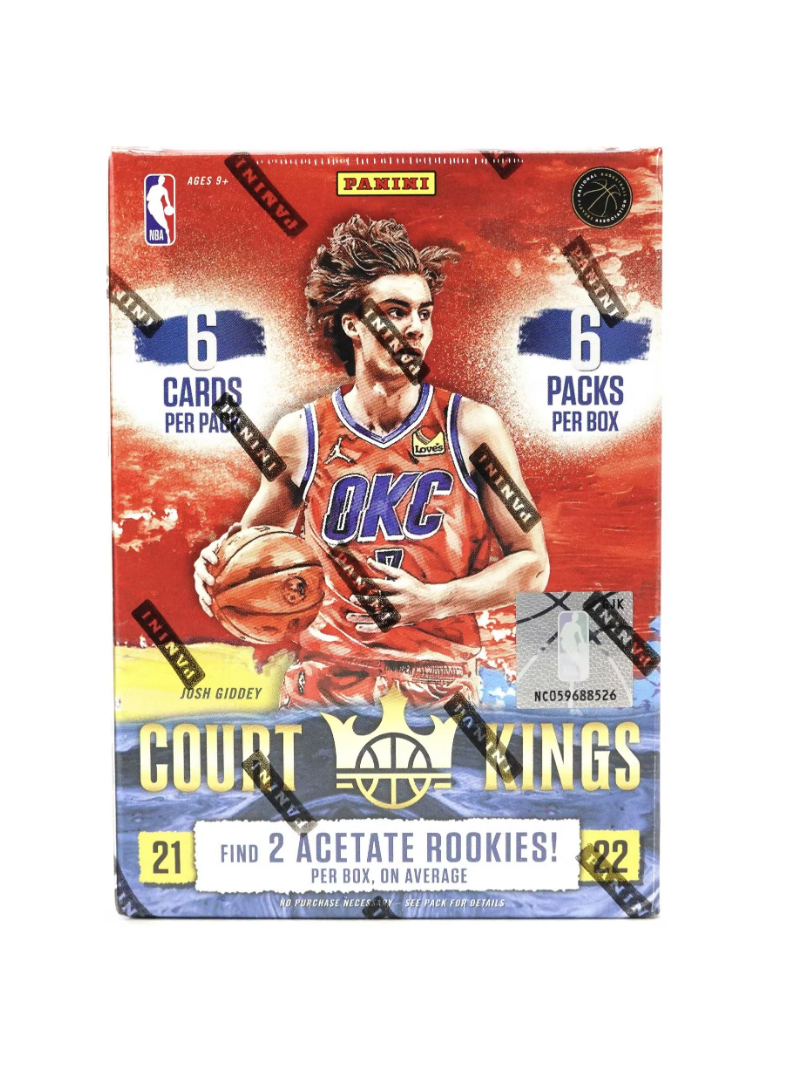 s680129065388134146_p1943_i1_w808 2021/22 Panini Court Kings Basketball Blaster Box - Image 1