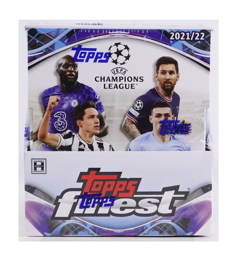 s680129065388134146_p1944_i4_w838 2021/22 UEFA Topps Finest Soccer Hobby Box - Image 1