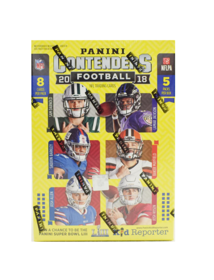 2018 Panini Contenders Football Blaster Box