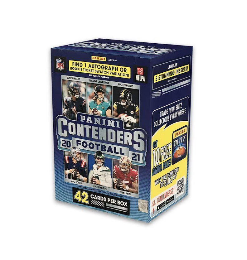 s680129065388134146_p1959_i2_w792 2021 Panini Contenders Football Blaster Box - Image 1