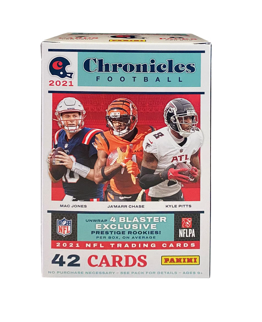 s680129065388134146_p1960_i2_w882 2021 Chronicles Football Blaster Box - Image 1
