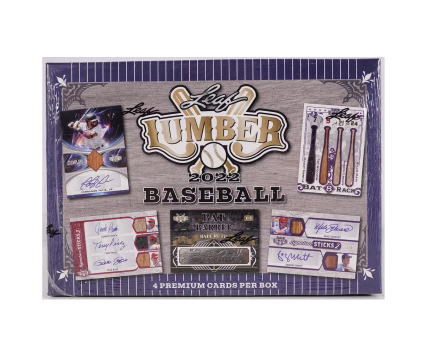 2022 Leaf Lumber Baseball Hobby Box