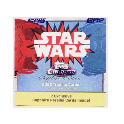 2022 Topps Star Wars Chrome Sapphire Edition Box