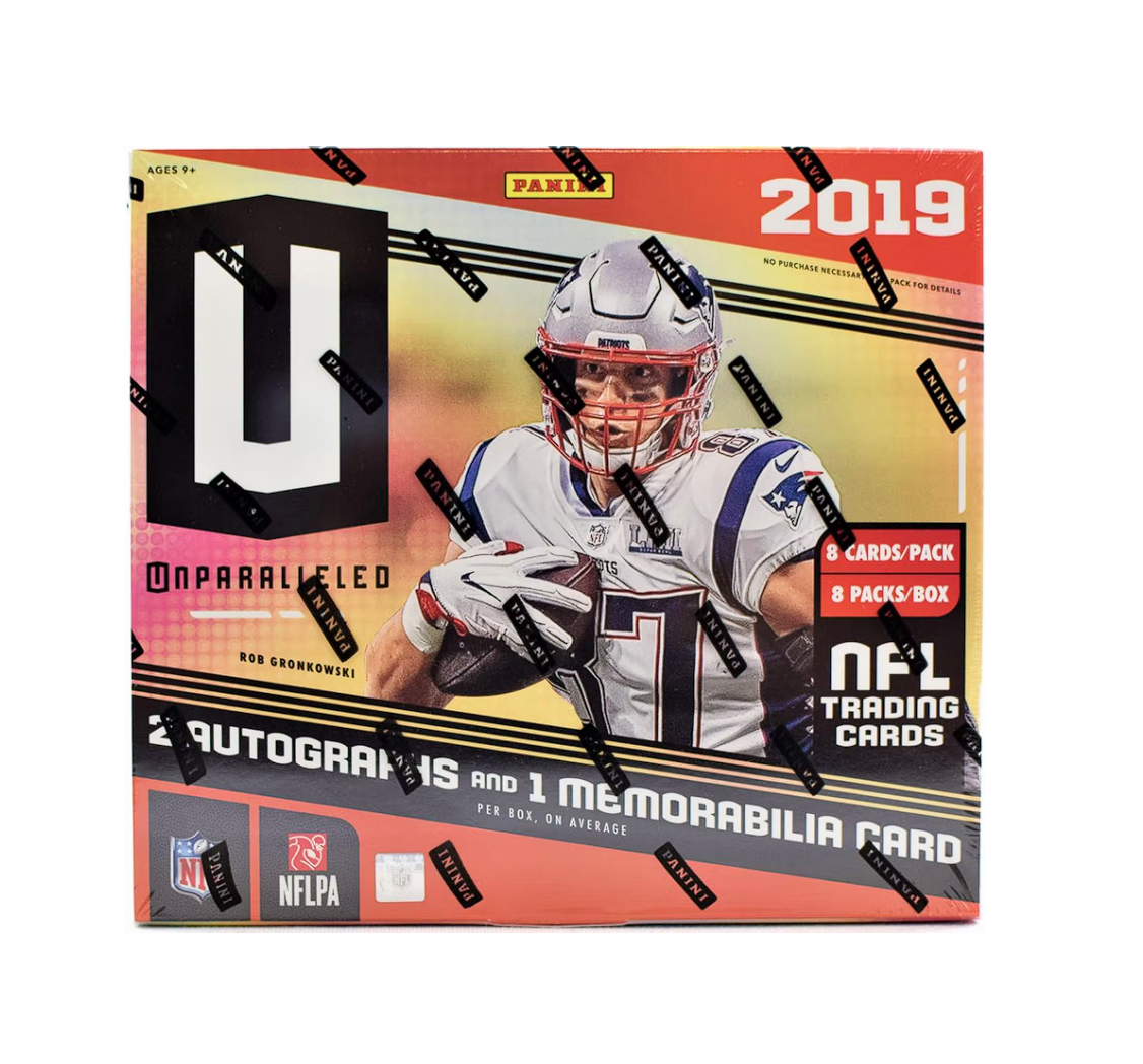 s680129065388134146_p1968_i2_w1126 2019 Panini Unparalleled Football Hobby Box - Image 1