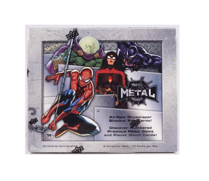 2022 Upper Deck Marvel Metal Spider-Man Universe Hobby Box