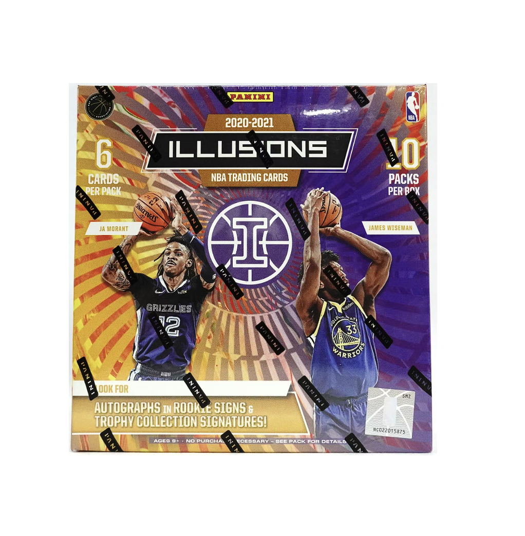 s680129065388134146_p2004_i2_w1022 2020/21 Panini Illusions Basketball Mega Box - Image 1