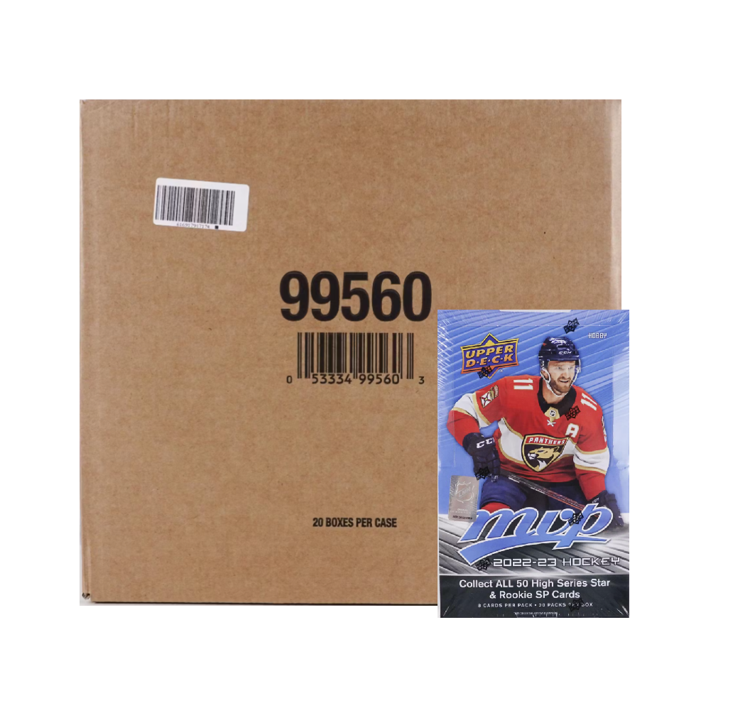 s680129065388134146_p2017_i4_w1032 2022-23 Upper Deck MVP Hockey Hobby 20 Box Case - Image 1