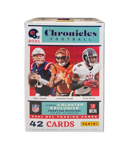 2021 Panini Chronicles Football 20 Box Blaster Case