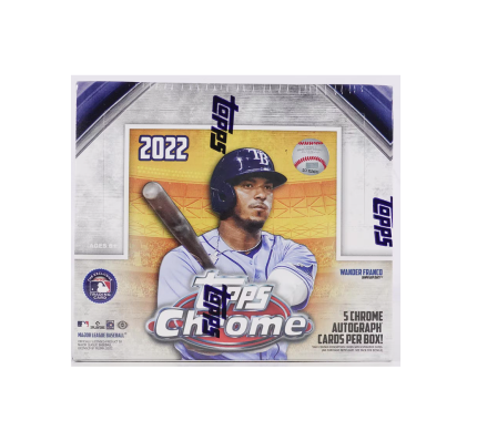 2022 Topps Chrome Baseball Jumbo Hobby Box