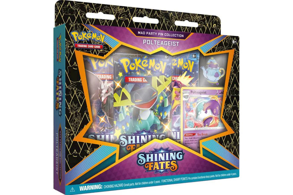 s680129065388134146_p295_i5_w960 2021 Pokémon Shining Fates Mad Party Pin Collection Box - Image 1
