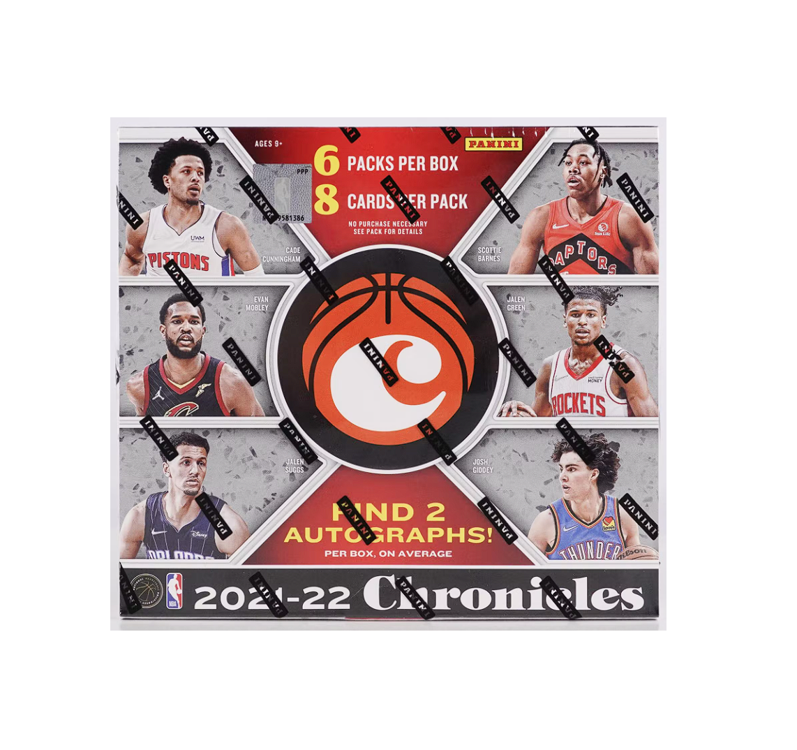 s680129065388134146_p3035_i2_w1142 2021-22 Panini Chronicles Basketball Hobby Box - Image 1