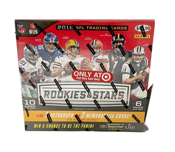 s680129065388134146_p3040_i3_w597 2018 Panini Rookies & Stars Football Mega Box - Image 1