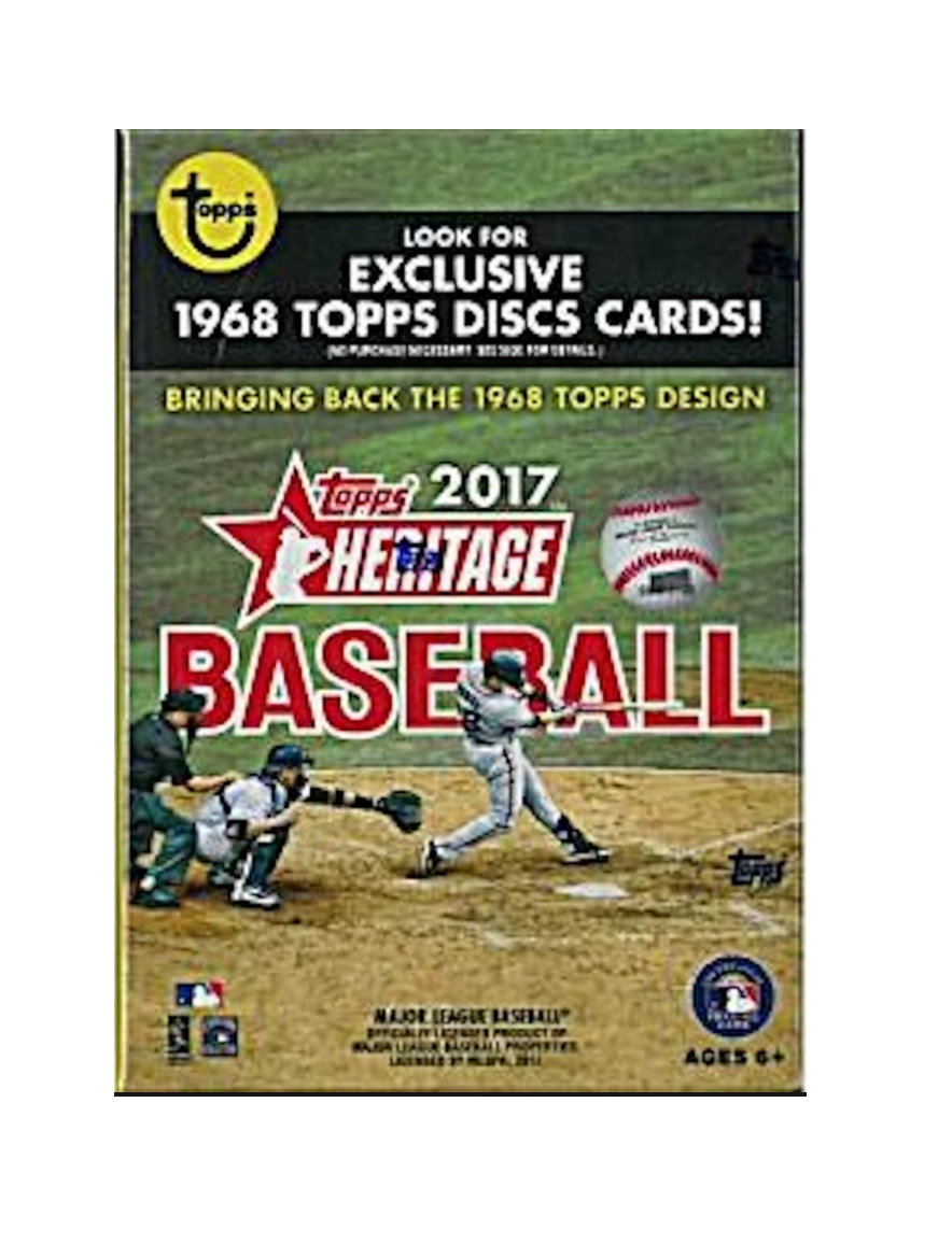 s680129065388134146_p3042_i2_w884 2017 Topps Heritage Baseball Blaster Box - Image 1