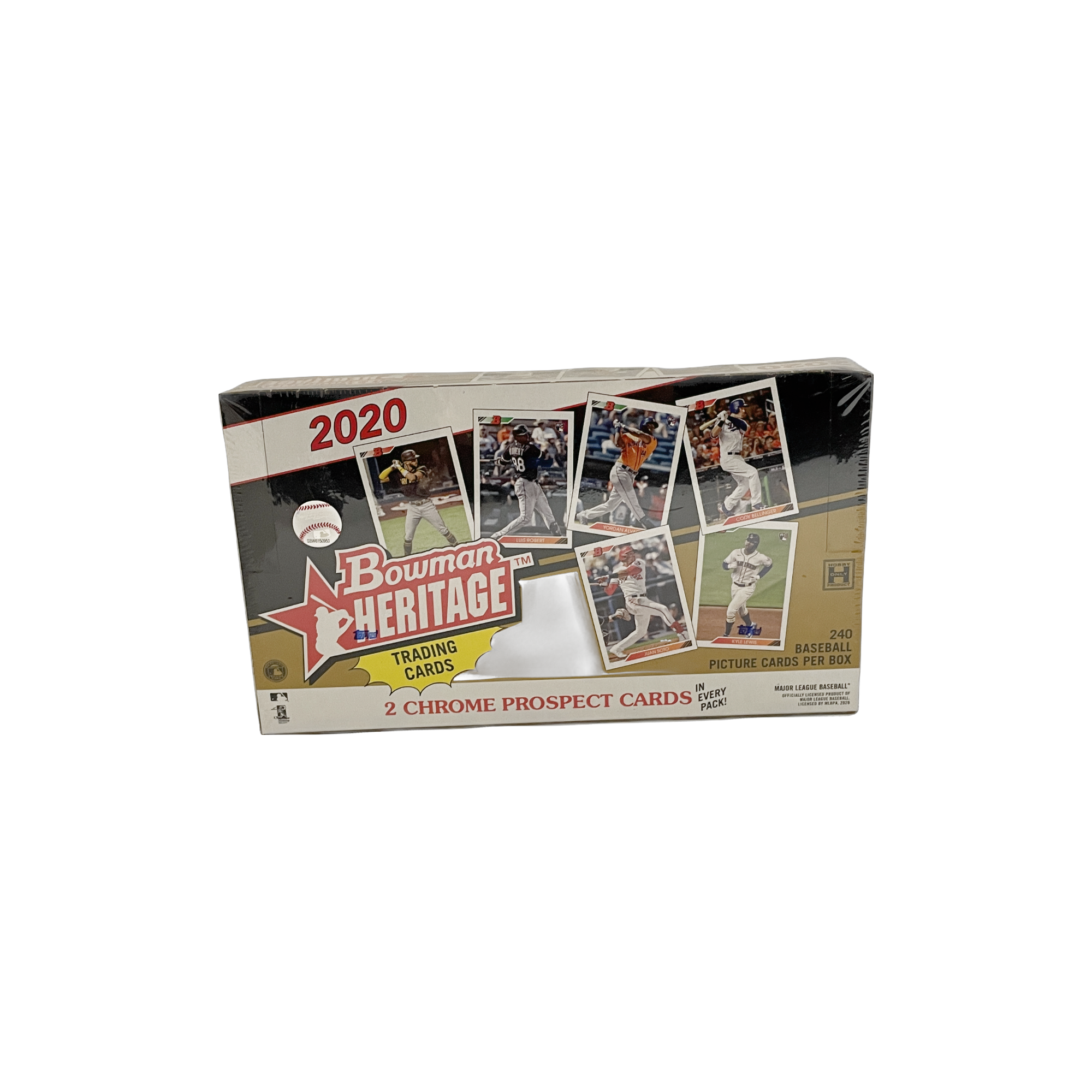 s680129065388134146_p3072_i1_w2000 2020 Bowman Heritage Baseball Hobby Box - Image 1