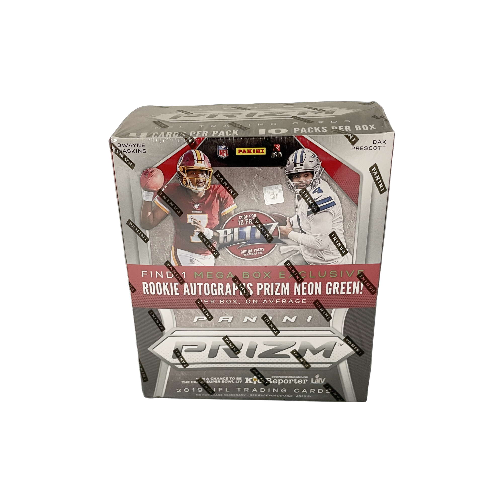 s680129065388134146_p3090_i1_w2000 2019 Panini Prizm Football Mega Box - Image 1