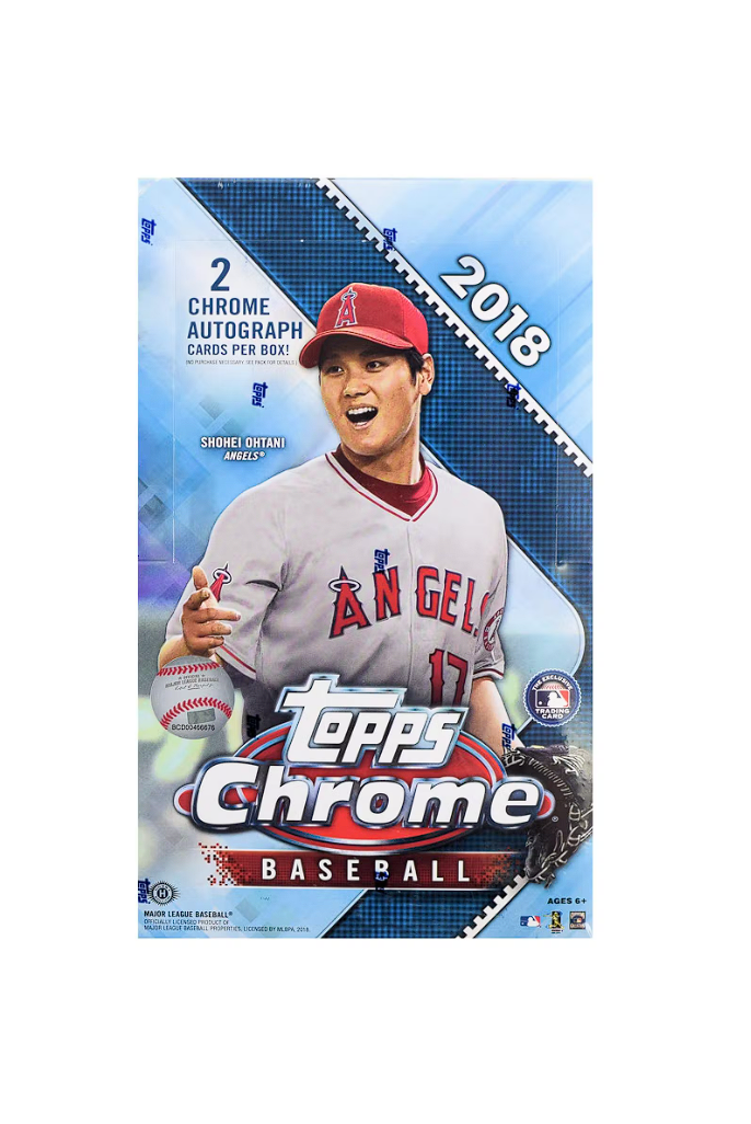 s680129065388134146_p3095_i1_w686 2018 Topps Chrome Baseball - hobby box - Image 1