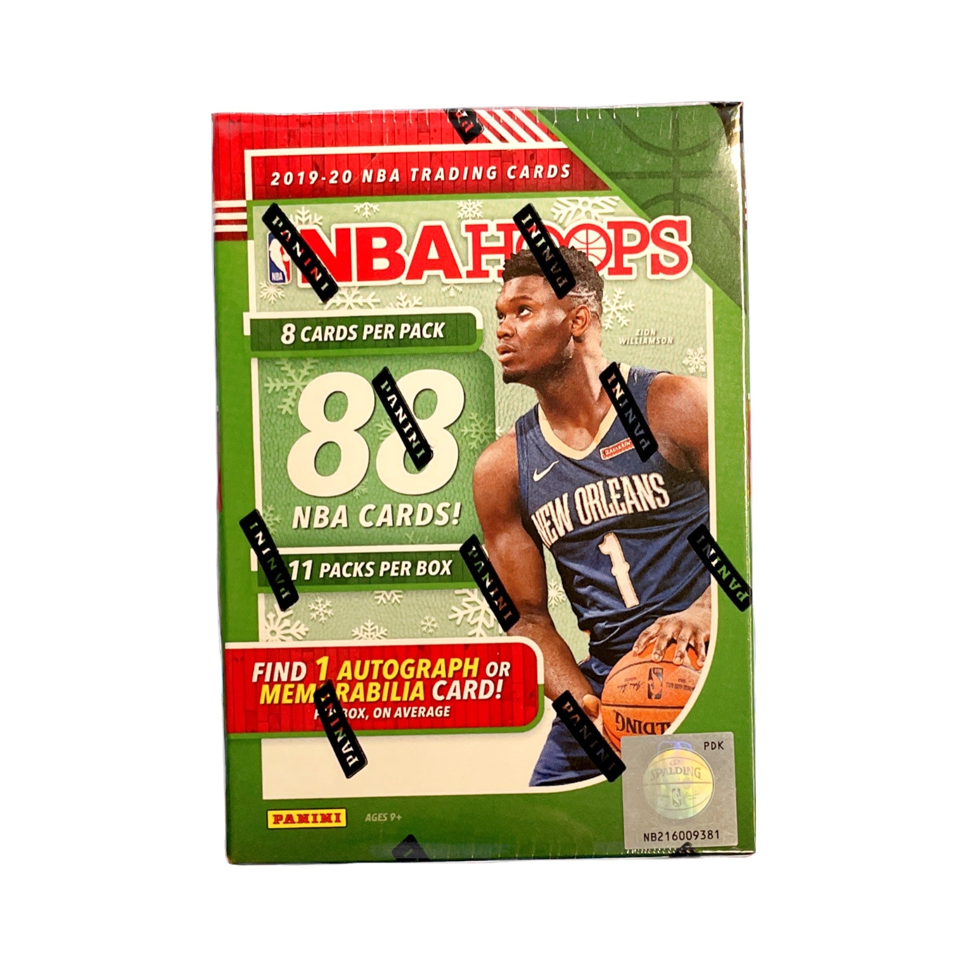 s680129065388134146_p3118_i1_w1920 2019-20 Panini Hoops Basketball 11-Pack Holiday Blaster Box - Image 1