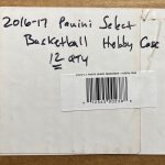 2016-17 Panini Select Basketball 12 Hobby Box Case - Image 2