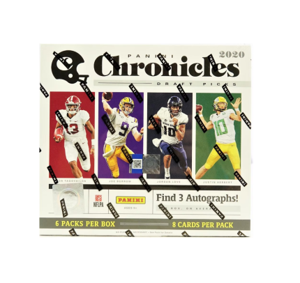 2020 Panini Chronicles Draft Picks Football - hobby box