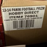 2013 Panini Prizm Football Hobby Box Case - Image 2