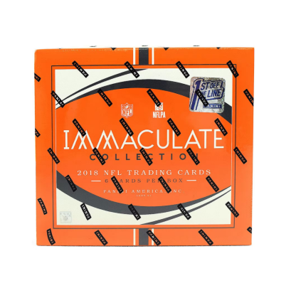 2018 Panini Immaculate Football 1st Off The Line Hobby Box