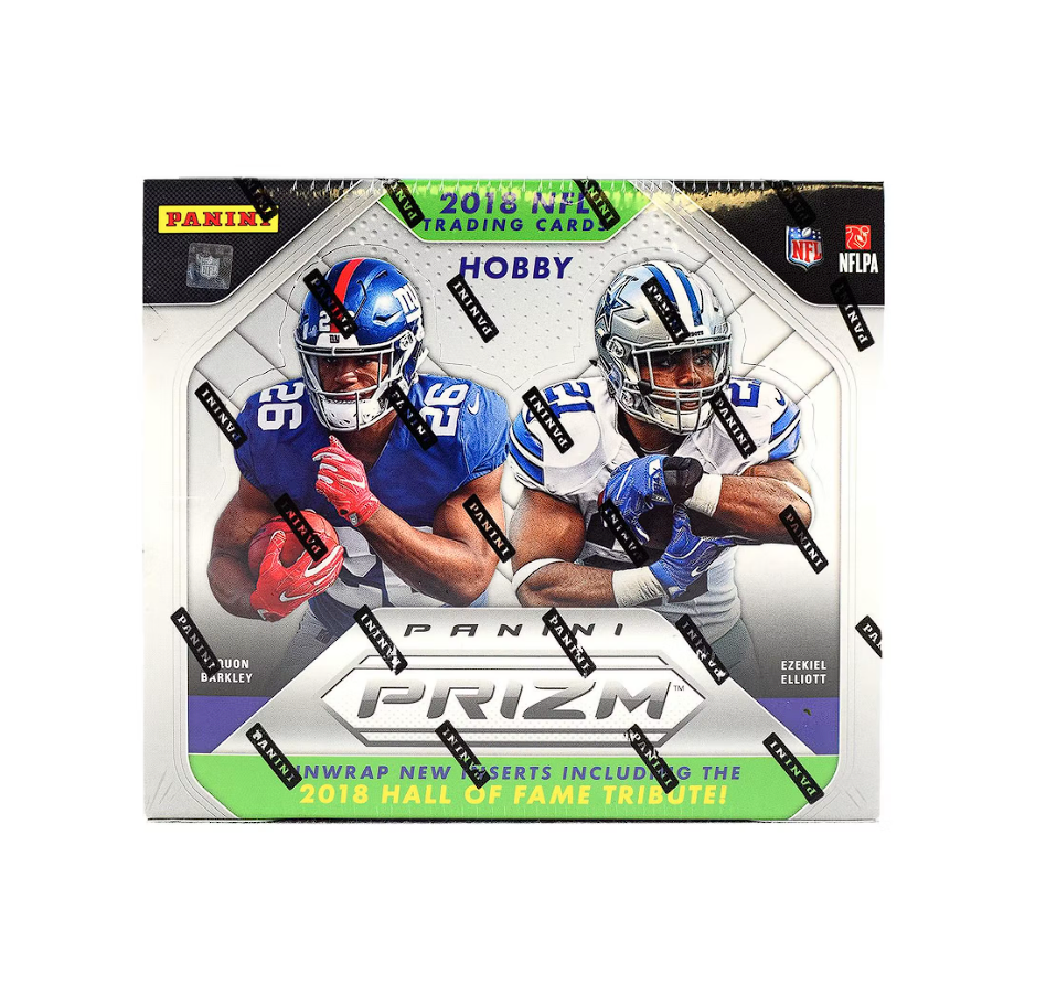 s680129065388134146_p3189_i1_w958 2018 Panini Prizm Football 1st Off The Line Hobby Box - Image 1