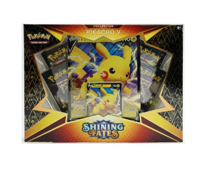 2021 Pokémon Shining Fates Pikachu V Box