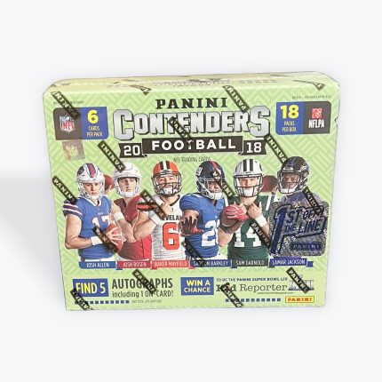 2018 Panini Contenders Football - 1st off the line (FOTL) hobby box
