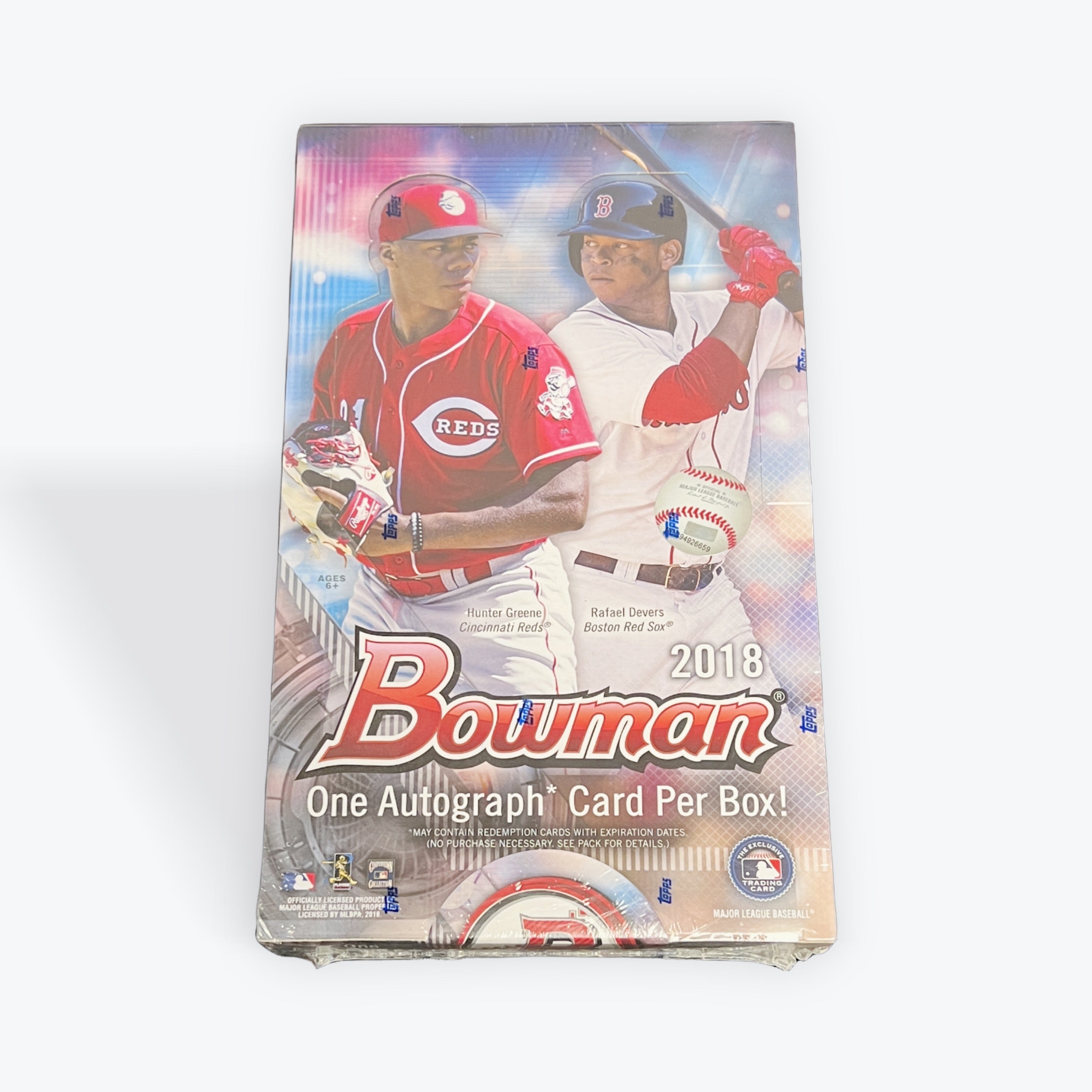 s680129065388134146_p3243_i1_w2880 2018 Bowman Baseball - Hobby Box - Image 1