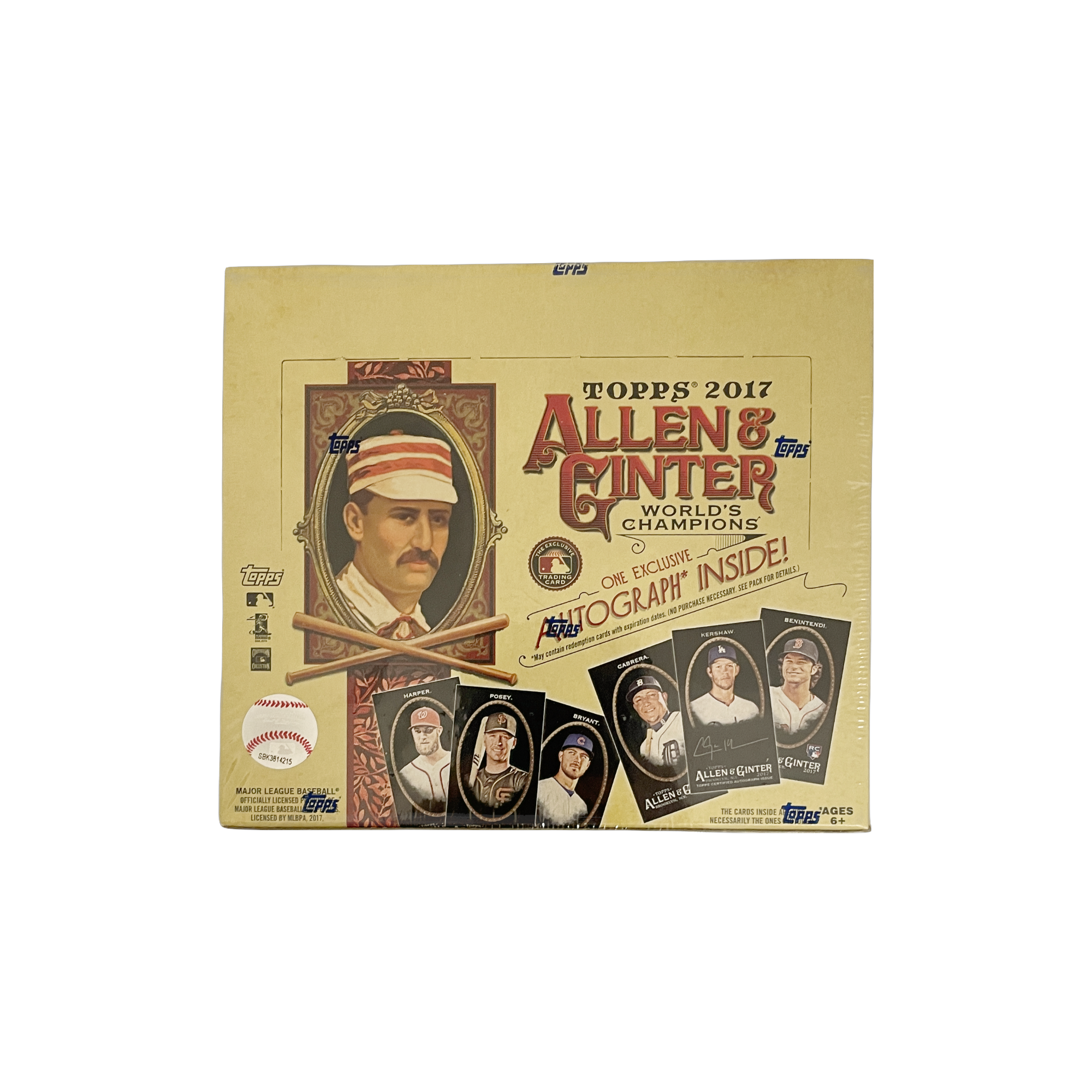 s680129065388134146_p3261_i1_w2000 2017 Topps Allen & Ginter Baseball - Ginter X Hobby Box - Image 1