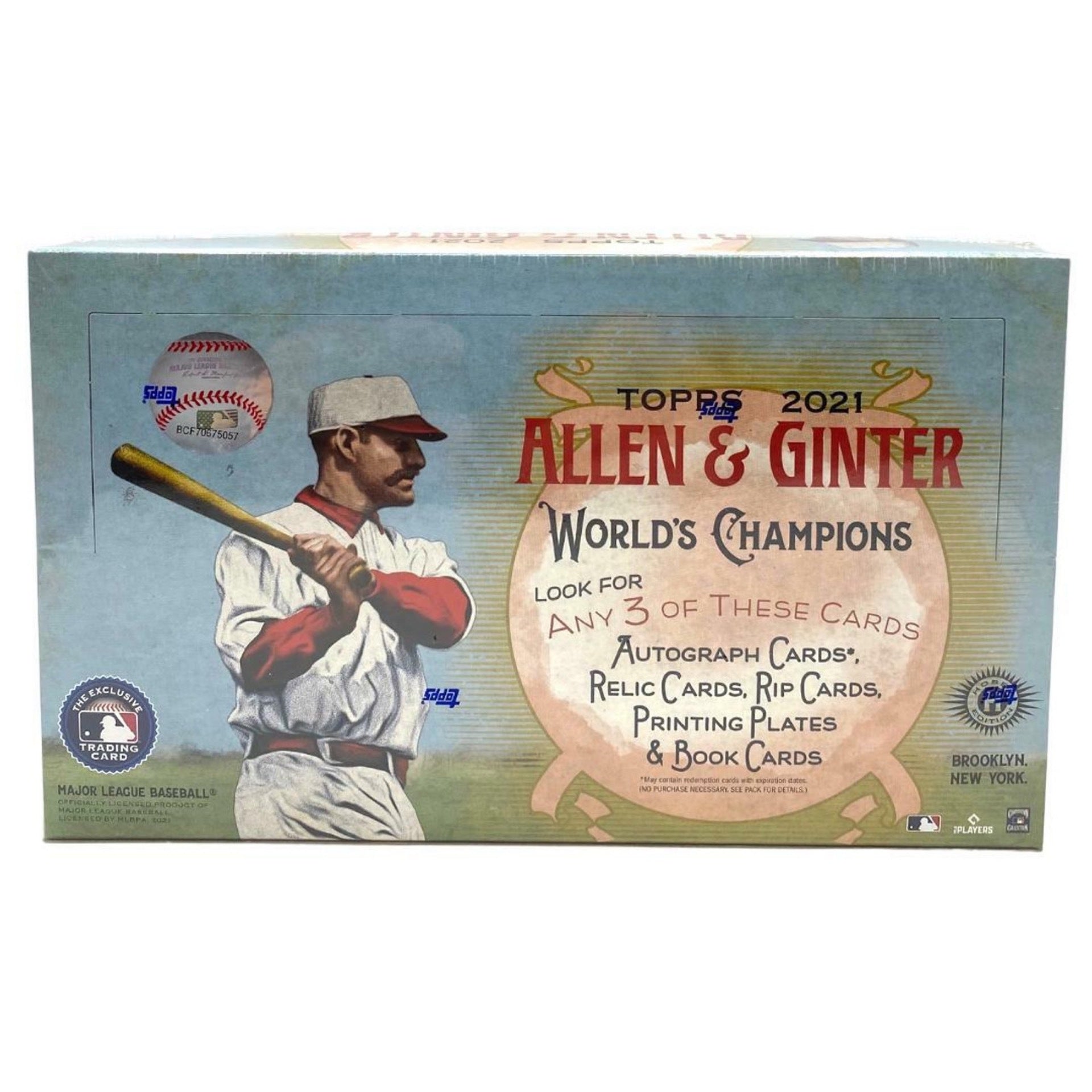 s680129065388134146_p3265_i1_w1920 2021 Topps Allen & Ginter Baseball - Hobby Box - Image 1