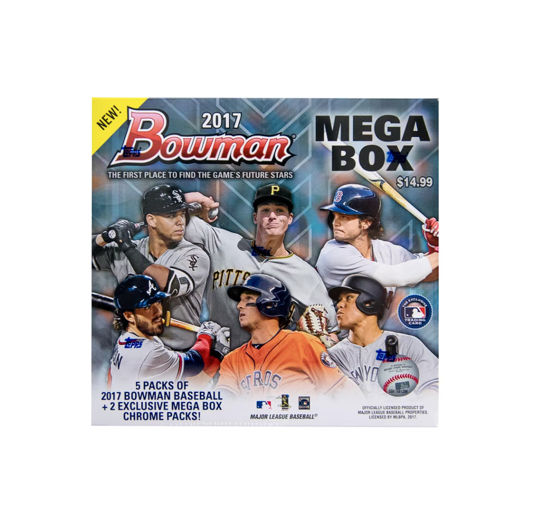 s680129065388134146_p3301_i1_w1128 2017 Bowman Baseball Mega Box - Image 1