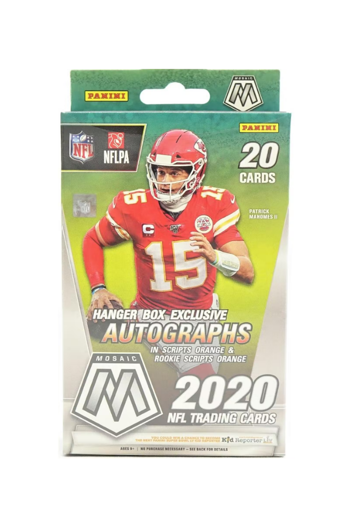 s680129065388134146_p3304_i1_w724 2020 Panini Mosaic Football - Target Hanger box - Image 1