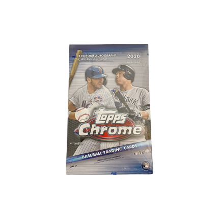 2020 Topps Chrome Baseball - hobby box