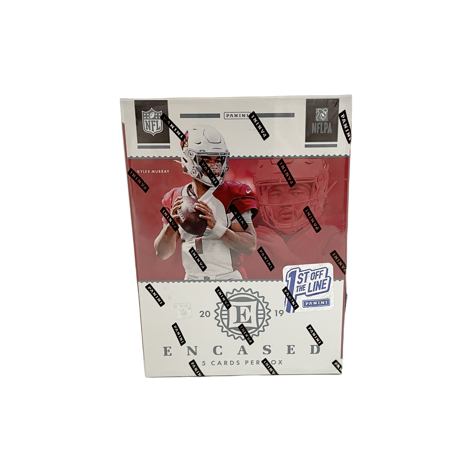 s680129065388134146_p3308_i1_w2000 2019 Panini Encased Football 1st Off The Line Hobby Box - Image 1