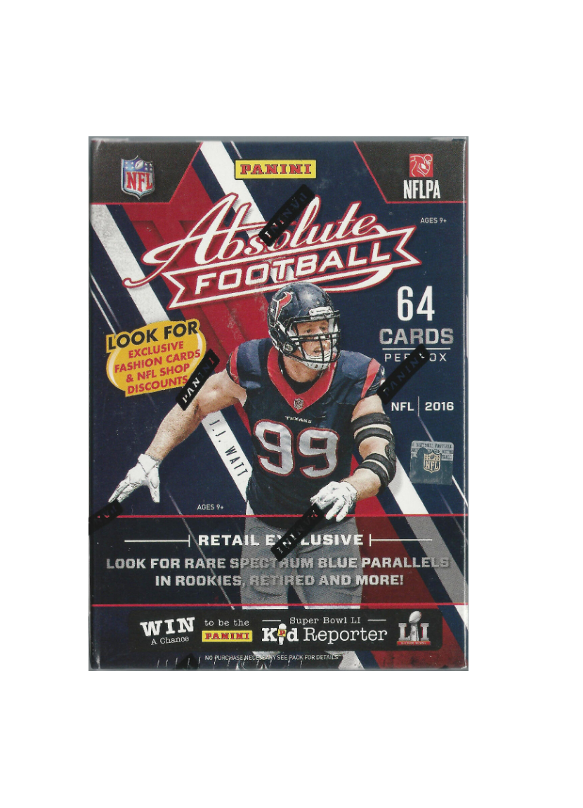 s680129065388134146_p3334_i1_w830 2016 Panini Absolute Football Blaster Box - Image 1