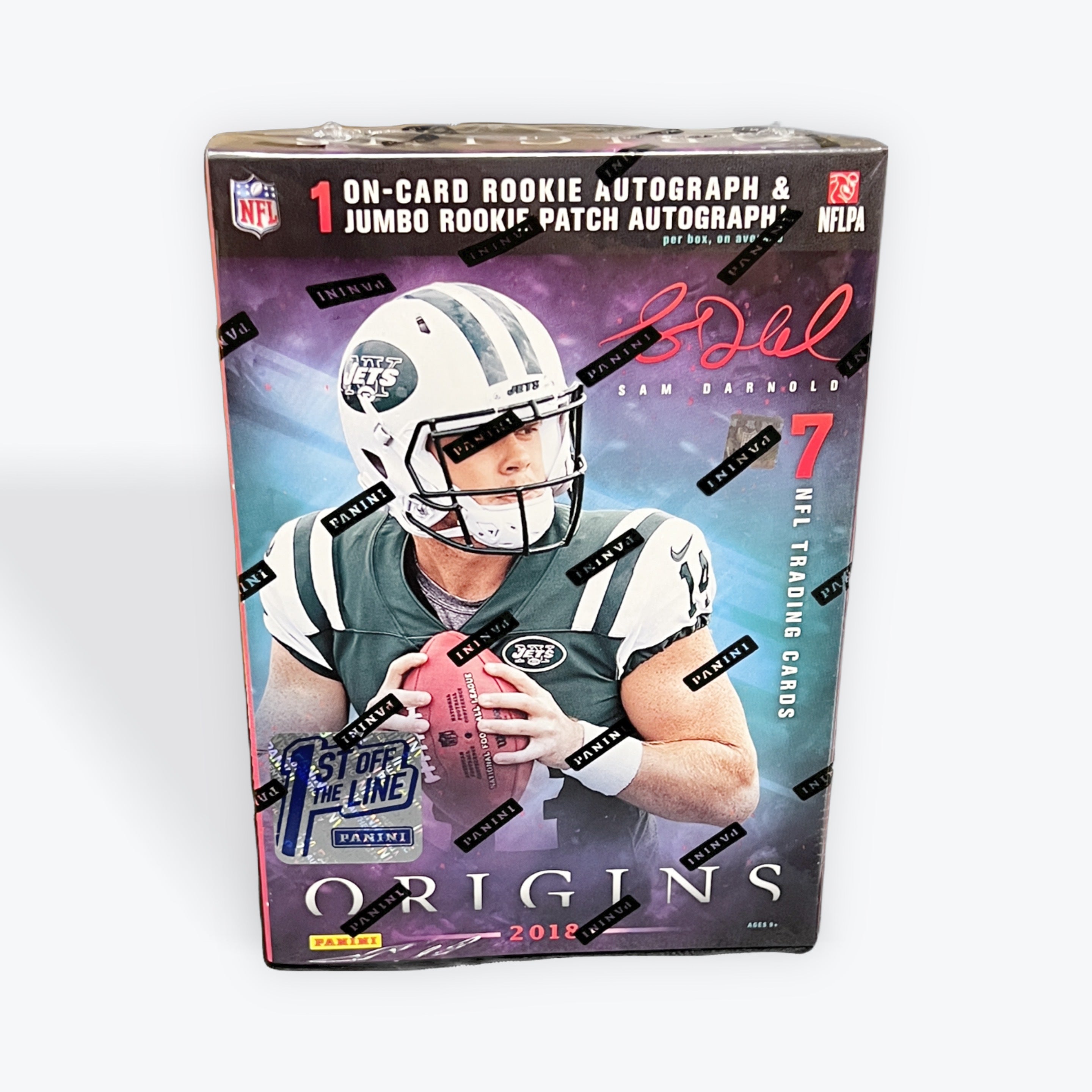 s680129065388134146_p3368_i2_w2880 2018 Panini Origins Football 1st Off The Line Hobby Box - Image 1