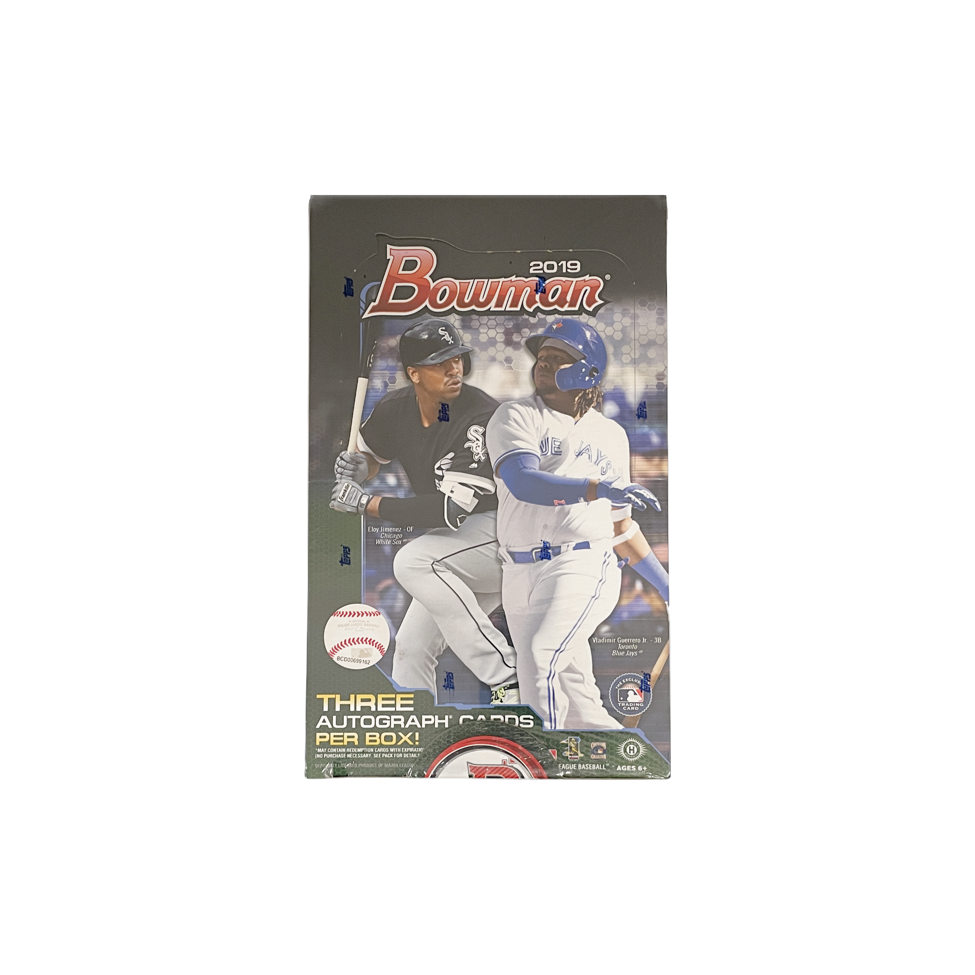 s680129065388134146_p3370_i1_w2000 2019 Bowman Baseball HTA Jumbo Hobby Box - Image 1