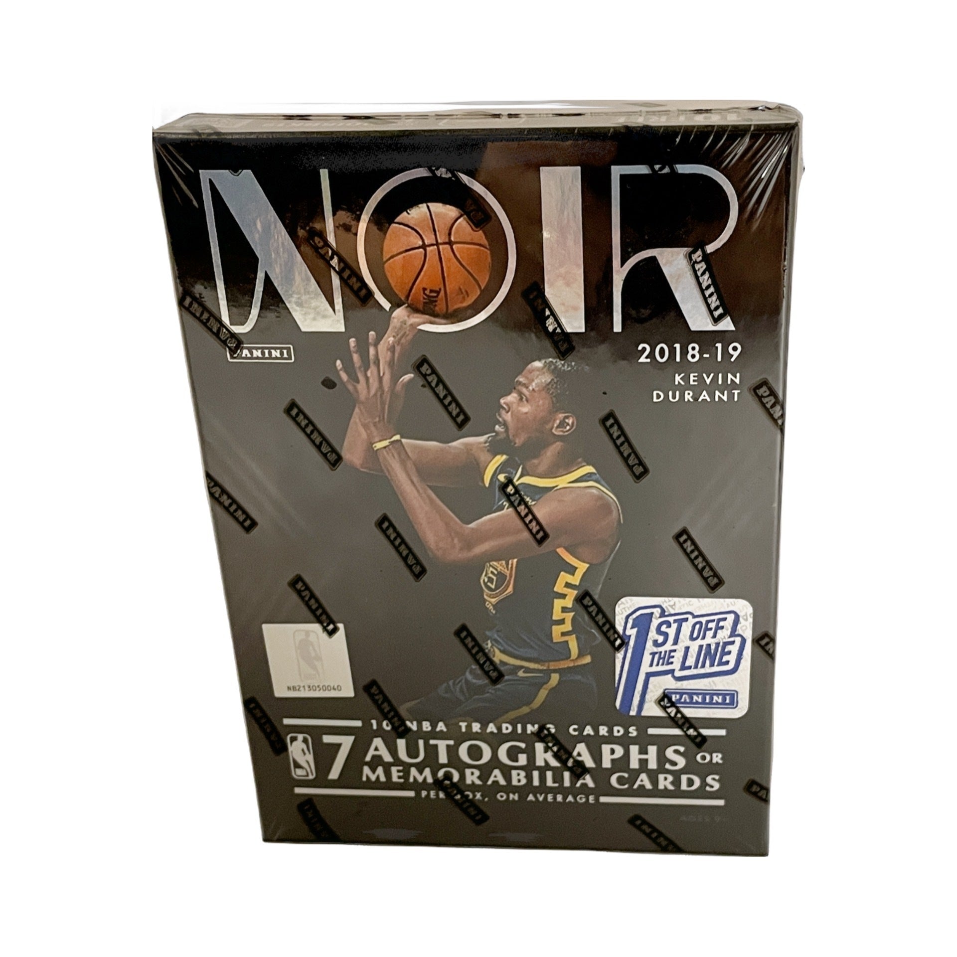 s680129065388134146_p3378_i1_w1920 2018-19 Panini Noir Basketball 1st Off The Line Hobby Box - Image 1
