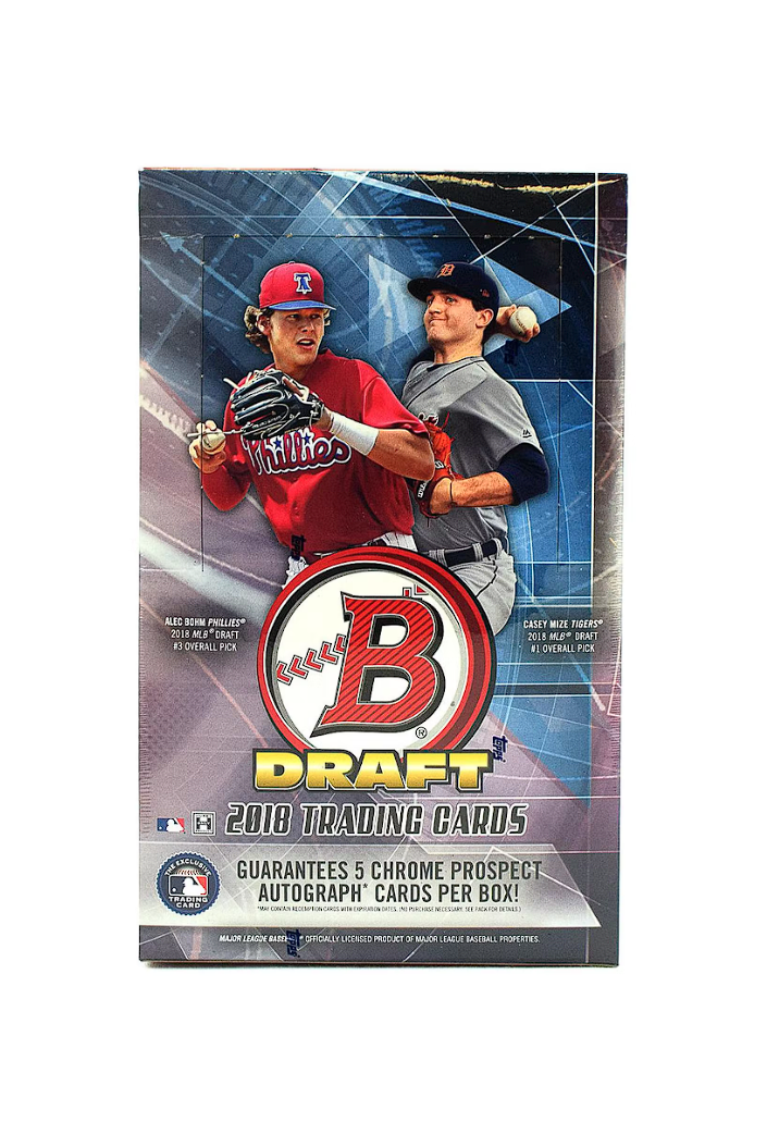 s680129065388134146_p3380_i2_w716 2018 Bowman Draft Baseball Super Jumbo Box - Image 1