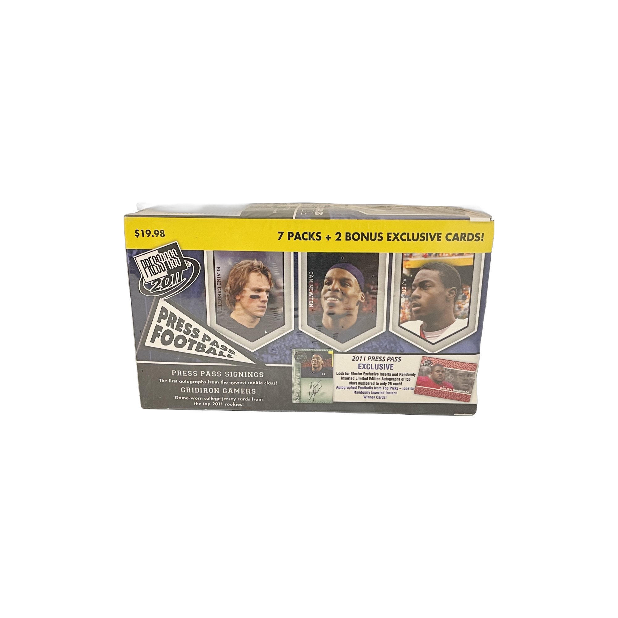 s680129065388134146_p3402_i1_w2000 2011 Press Pass Football Blue Blaster Box - Image 1