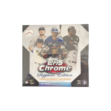 2020 Topps Chrome Baseball Sapphire Edition Box