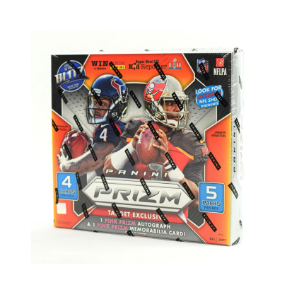 2017 Panini Prizm Football 5ct Target Exclusive Retail Mega Box