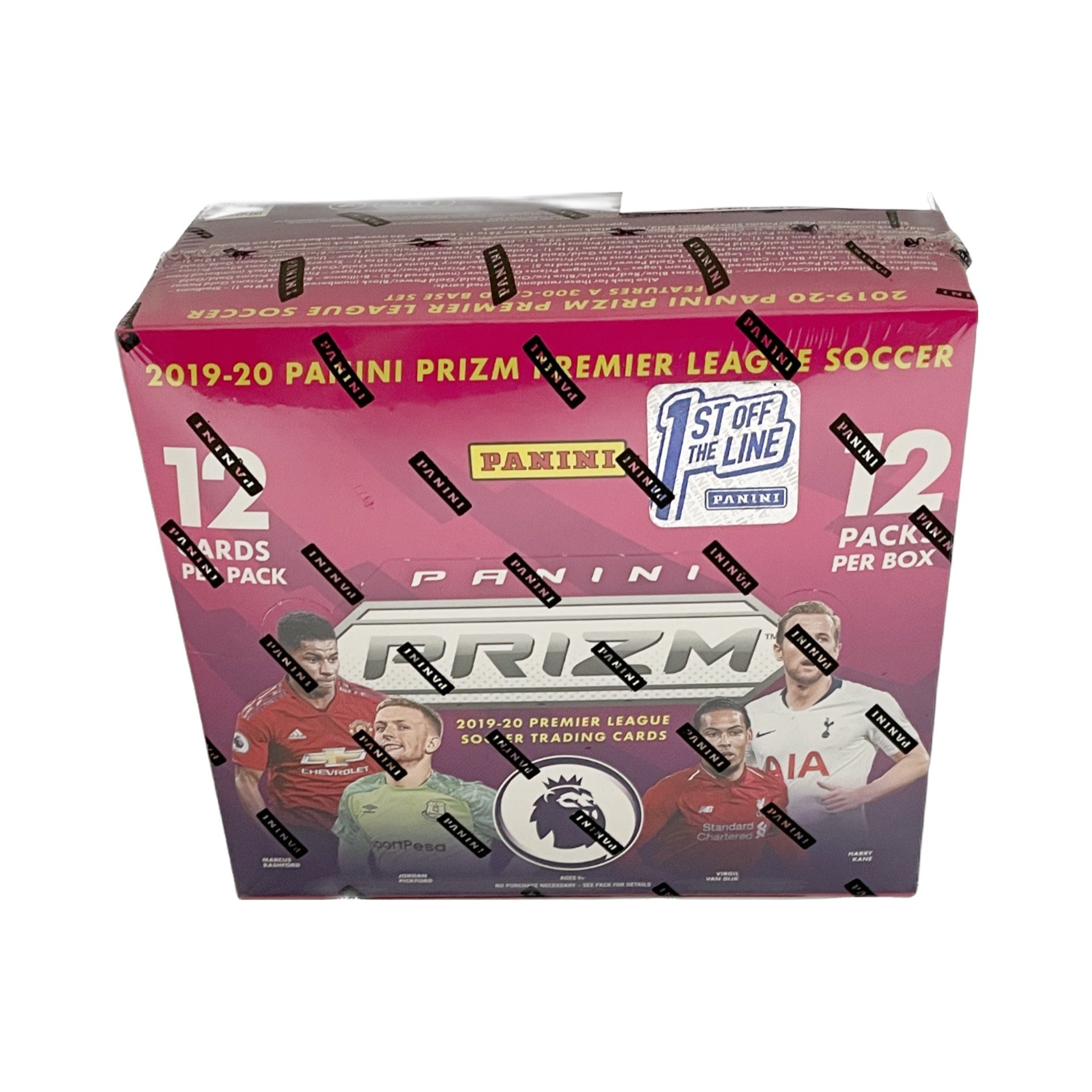 s680129065388134146_p3421_i1_w1920 2019-20 Panini Prizm English Premier League Soccer 1st Off The Line Hobby Box - Image 1