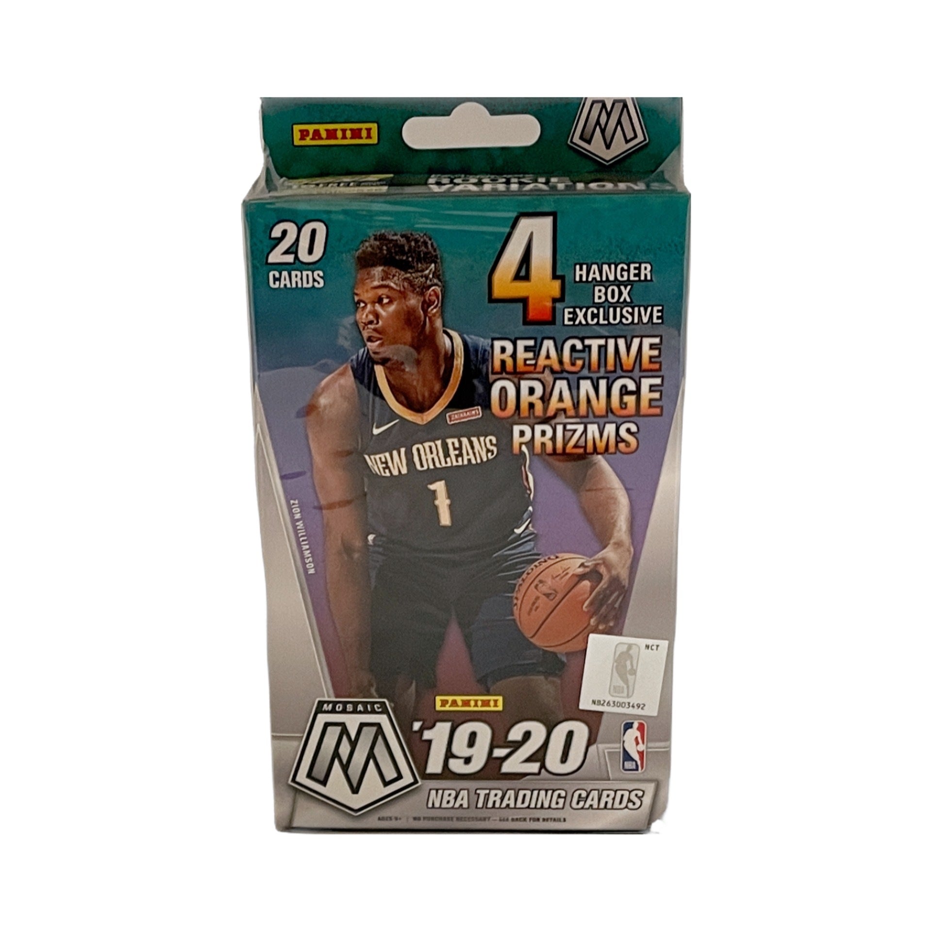 s680129065388134146_p3445_i1_w1920 2019-20 Prizm Mosaic Basketball - hanger box - Image 1